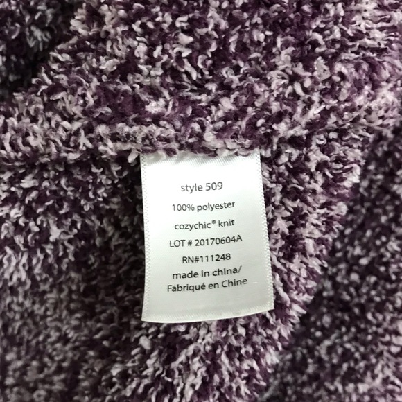 Barefoot Dreams Purple Robe - Picture 8 of 12